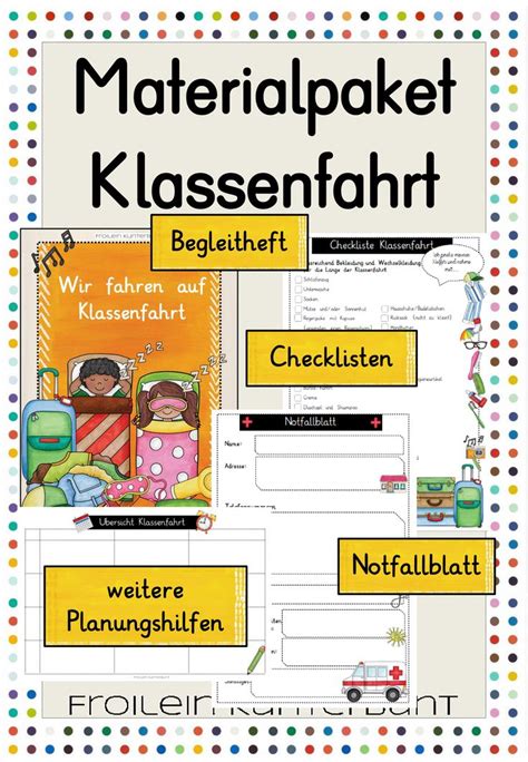 klassenfahrt auf englisch